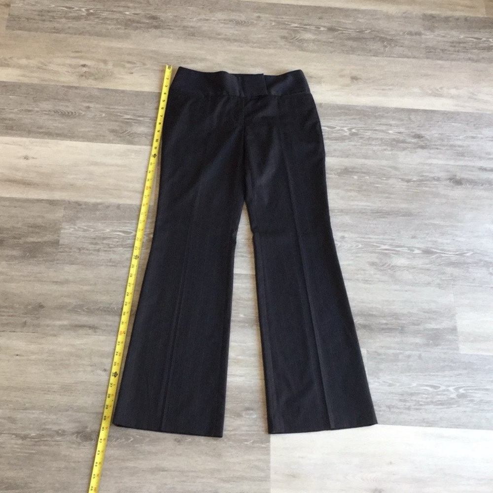 Express Design Studio Editor Dress Pants Women 0 Black Pinstripe Career Work